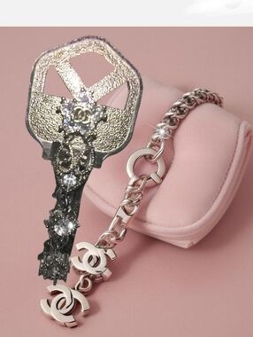 Fancy Jeweled Upcycled Car Key